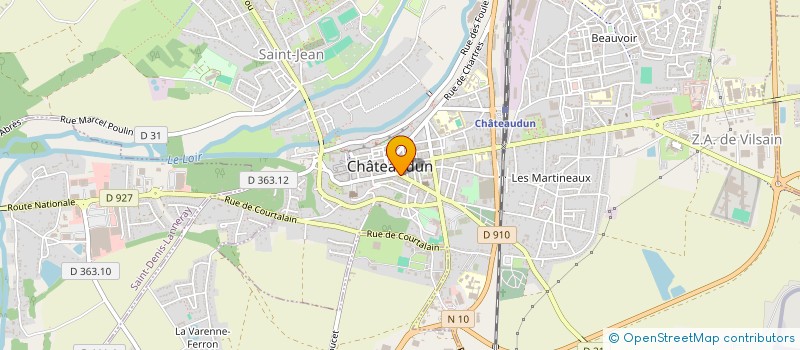 localisation de l'entreprise AUX PAYS DES REVES à CHATEAUDUN