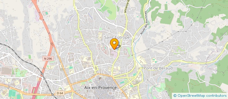 localisation de l'entreprise AUX PECHES CAPITAUX à AIX-EN-PROVENCE