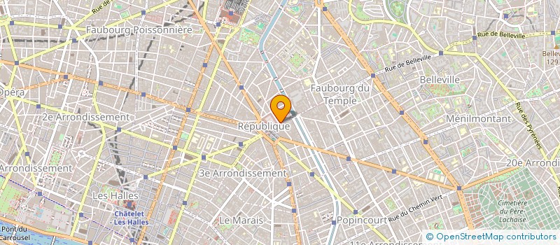 localisation de l'entreprise AUX PECHES NORMANDS  PARIS 10