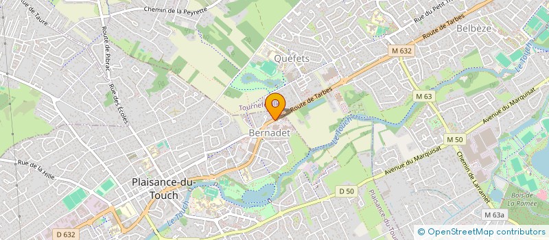 localisation de l'entreprise AUX PETITS BANNETONS  PLAISANCE-DU-TOUCH