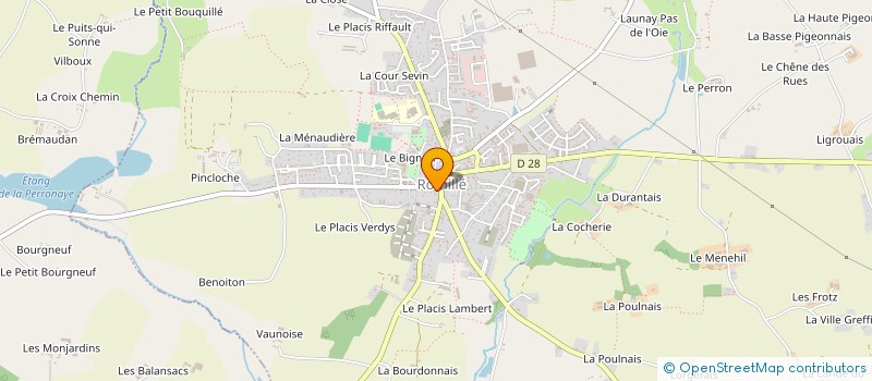 localisation de l'entreprise AUX PETITS DELICES  ROMILLE