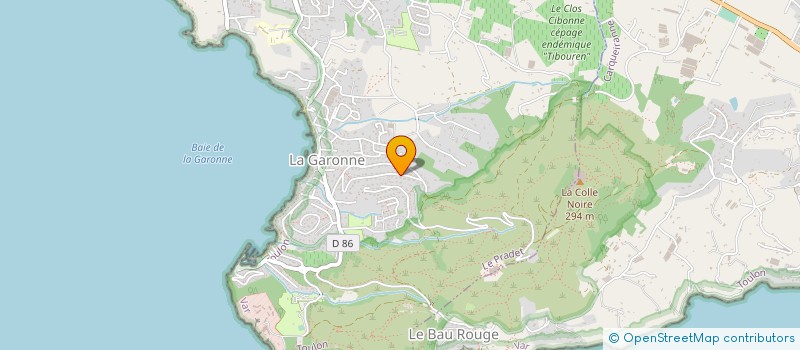 localisation de l'entreprise AUX PETITS ECOBIOS (A.P.E.)  LE PRADET