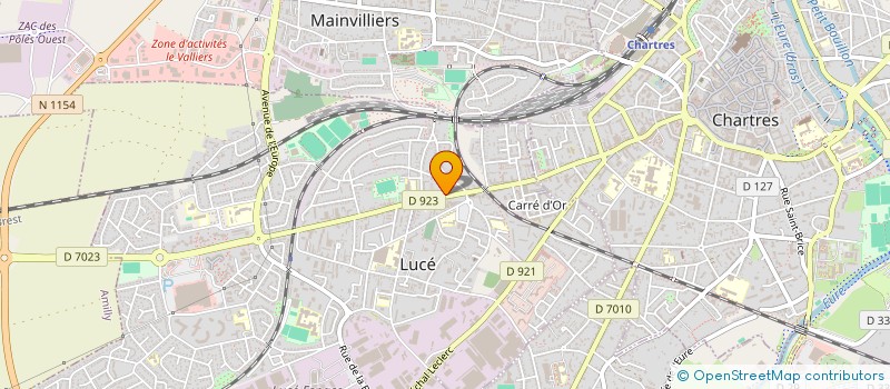 localisation de l'entreprise AUX PETITS GOURMETS à LUCE