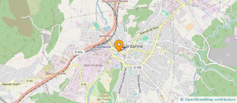 localisation de l'entreprise AUX PETITS GOURMETS à GARDANNE
