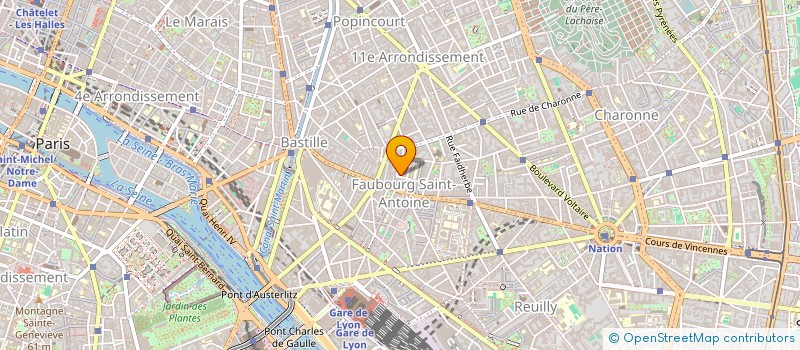 localisation de l'entreprise AUX PETITS JOUEURS  PARIS