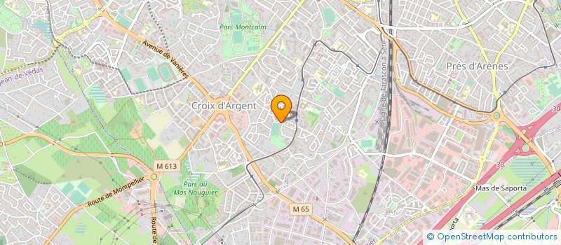 localisation de l'entreprise AUX PETITS MARCHES SARL à MONTPELLIER