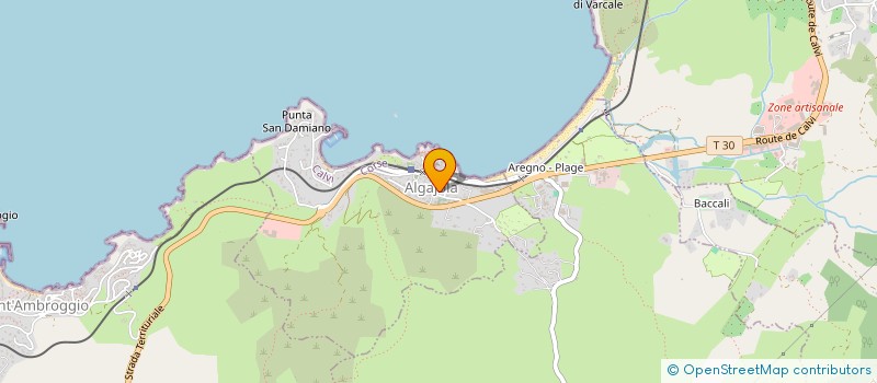 localisation de l'entreprise AUX PETITS OIGNONS à SANTA-REPARATA-DI-BALAGNA