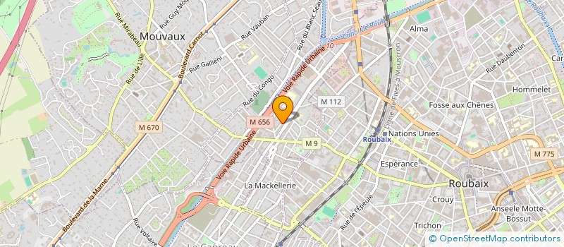 localisation de l'entreprise AUX PETITS OIGNONS à LILLE