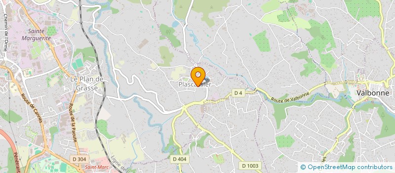 localisation de l'entreprise AUX PETITS PAS à GRASSE
