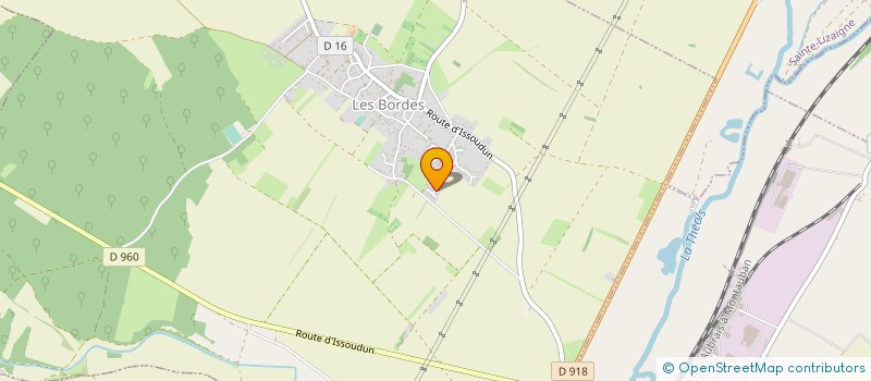 localisation de l'entreprise AUX PETITS POINTS BORDOIS à LES BORDES