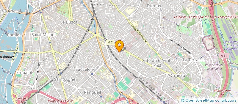 localisation de l'entreprise AUX PETITS PRINCES à TOULOUSE