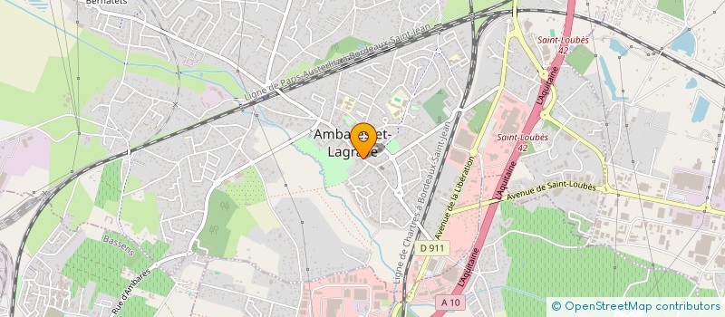 localisation de l'entreprise AUX PETITS SOINS à AMBARES-ET-LAGRAVE