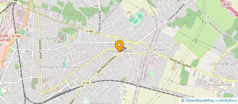 localisation de l'entreprise AUX PETITS SOINS  CONFLANS-SAINTE-HONORINE