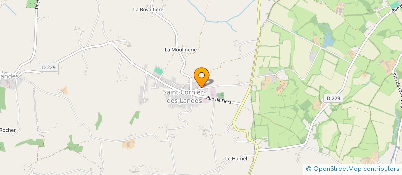 localisation de l'entreprise AUX PIEDS DES STARS à TINCHEBRAY-BOCAGE