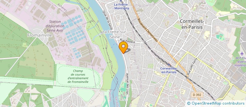 localisation de l'entreprise AUX PIRATES DE SAINT MALO  PAIMPONT