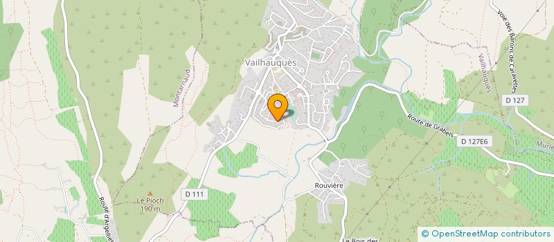 localisation de l'entreprise AUX PLAISIRS D'ANTAN  VAILHAUQUES