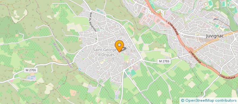 localisation de l'entreprise AUX PLAISIRS DE SAINT GEORGES  SAINT-GEORGES-D'ORQUES