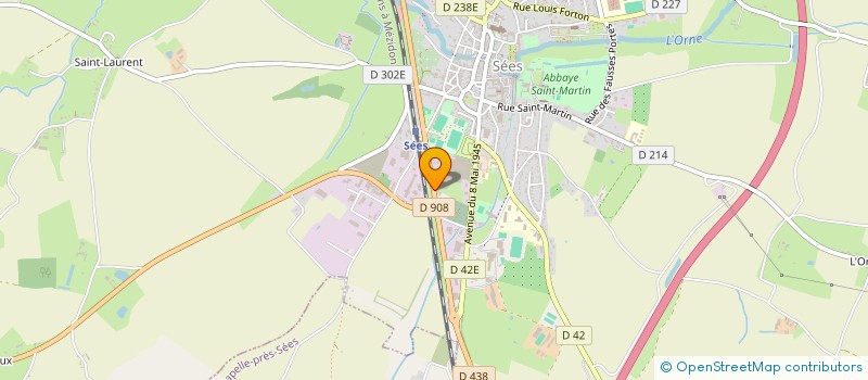 localisation de l'entreprise AUX PLAISIRS DES CHEMINS à SEES