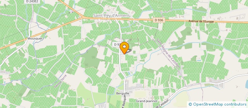 localisation de l'entreprise AUX PLAISIRS DES GOURMETS à LIBOURNE