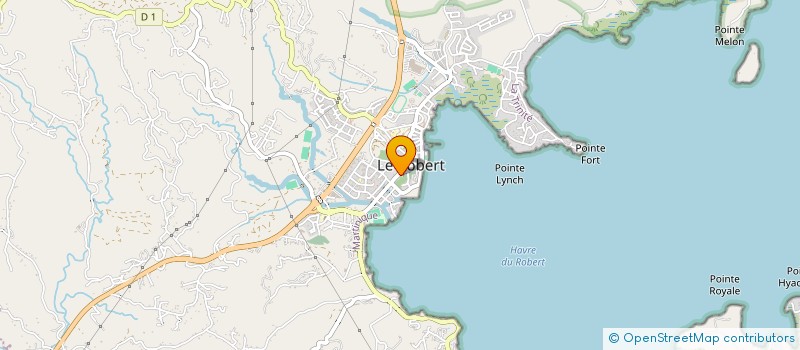 localisation de l'entreprise AUX PLAISIRS DES YOLES à LE ROBERT