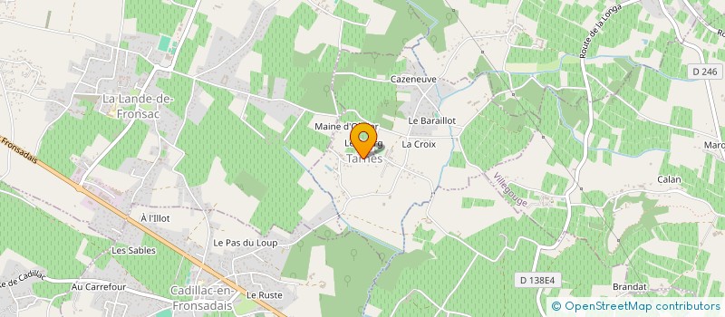 localisation de l'entreprise AUX PLAISIRS GOURMANDS  TARNES