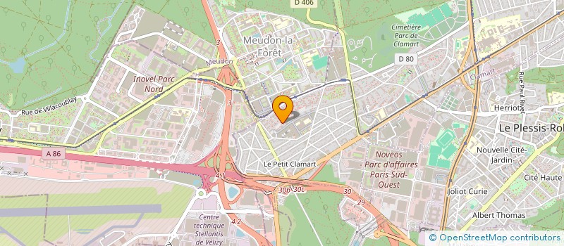 localisation de l'entreprise AUX PORTES D AFRIQUE à CLAMART