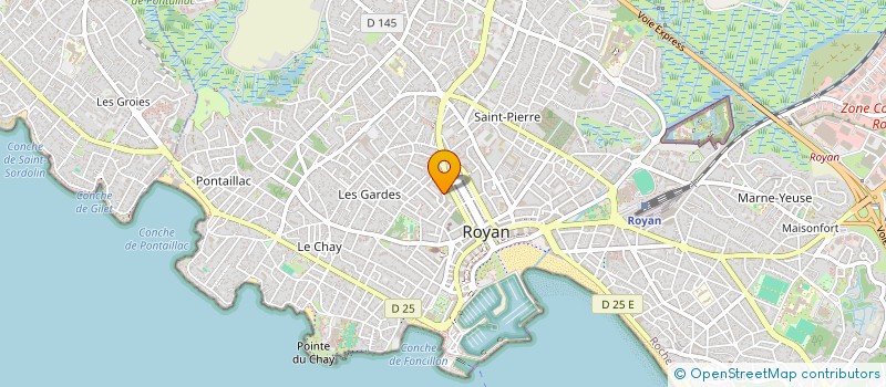 localisation de l'entreprise AUX PORTES DE L OCEAN SAINT SULPICE DE ROYAN  SAINT-SULPICE-DE-ROYAN