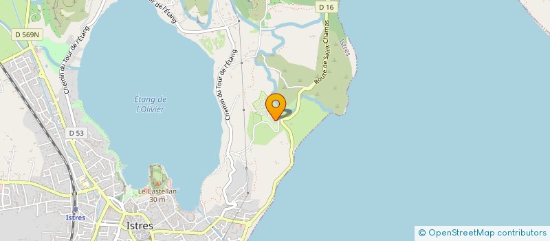 localisation de l'entreprise AUX POULETS DES COUSINS  ISTRES