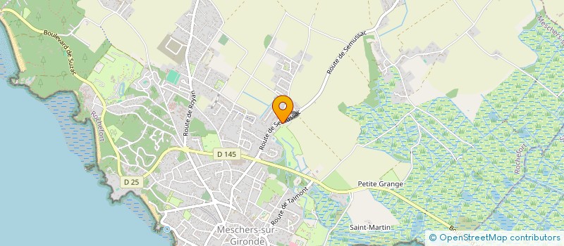 localisation de l'entreprise AUX PRES DE MADAME  MESCHERS-SUR-GIRONDE