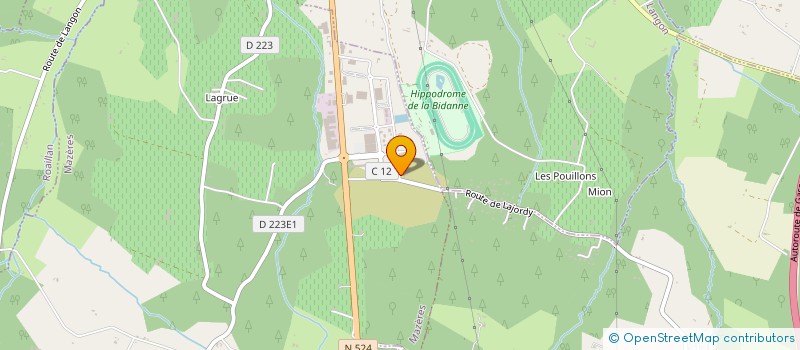 localisation de l'entreprise AUX PRES DES CUISINIERS à MAZERES