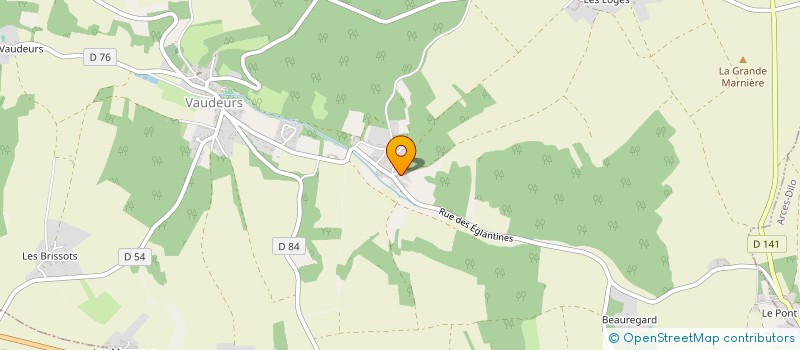 localisation de l'entreprise AUX PRES DES EMOTIONS à VAUDEURS
