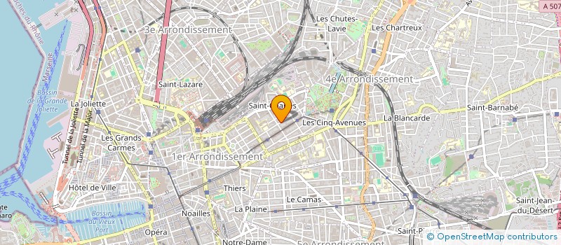 localisation de l'entreprise AUX PRODUIT DE LA CORSE à MARSEILLE