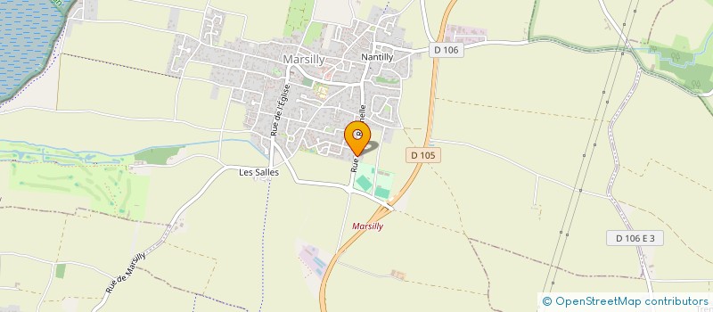 localisation de l'entreprise AUX QUATRE SAISONS  MARSILLY