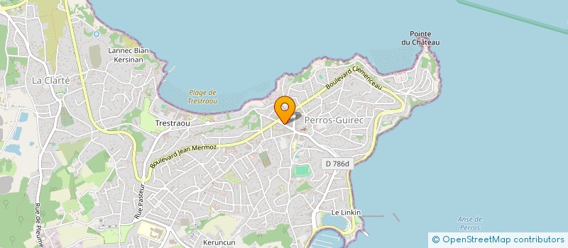 localisation de l'entreprise AUX QUATRE SAISONS PERROSIENNES à PERROS-GUIREC