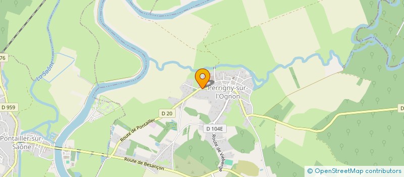 localisation de l'entreprise AUX QUATREJOURNAUX  PERRIGNY-SUR-L'OGNON