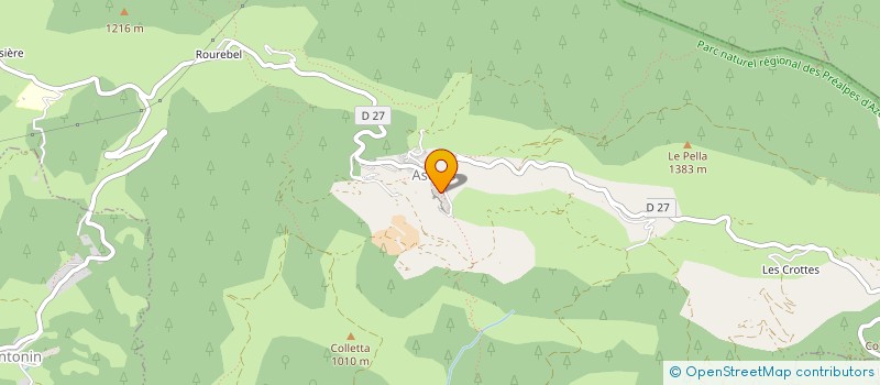 localisation de l'entreprise AUX RACINES DE CROCIS  ASCROS