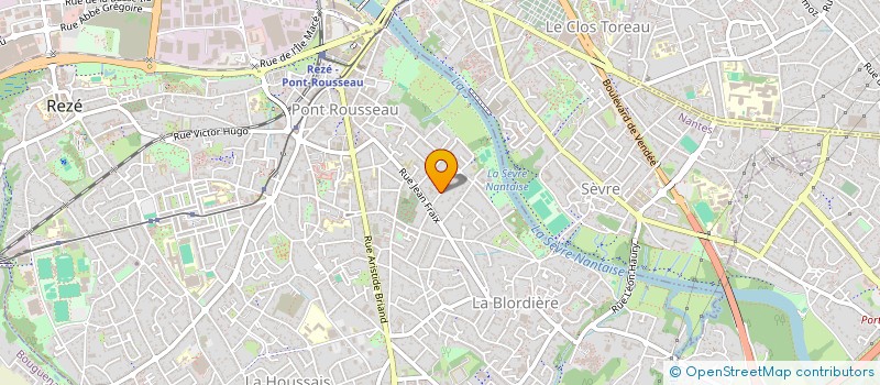 localisation de l'entreprise AUX RACINES DU PAIN à REZE