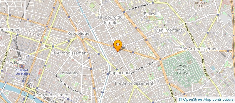 localisation de l'entreprise AUX RAMONAGES D ' ILE DE FRANCE  PARIS