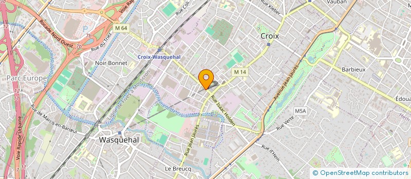 localisation de l'entreprise AUX RAPIDES  CROIX