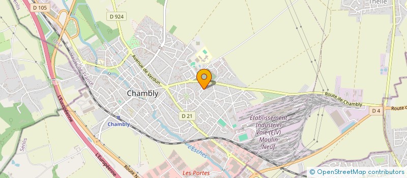 localisation de l'entreprise AUX RAYONS DE SOLEIL  CHAMBLY