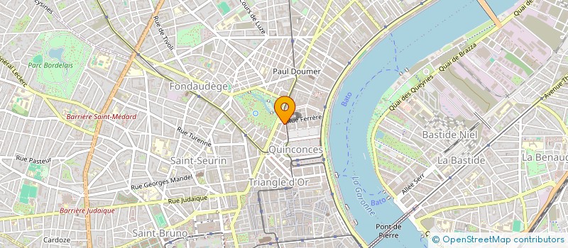 localisation de l'entreprise AUX REVES  BORDEAUX