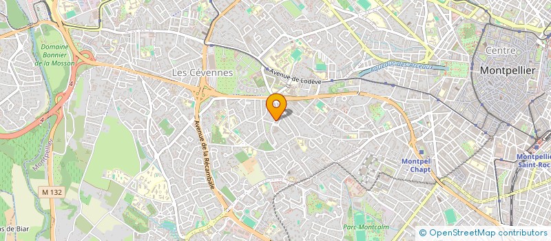localisation de l'entreprise AUX RYTHMES DU SUD à MONTPELLIER