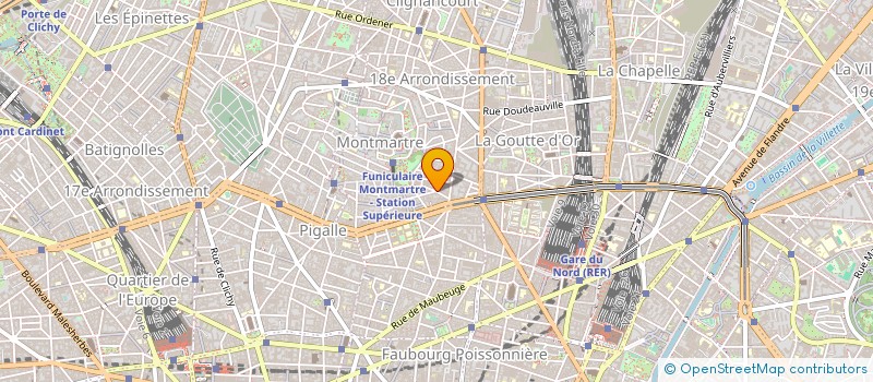 localisation de l'entreprise AUX SACRES COUPONS à PARIS