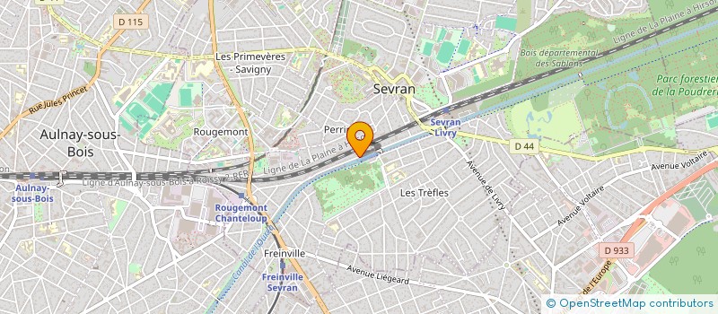 localisation de l'entreprise AUX SAGITTAIRES à SEVRAN