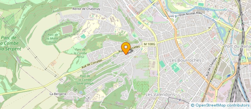 localisation de l'entreprise AUX SAINTS JACQUES à DIJON