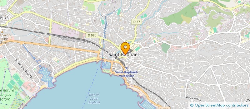 localisation de l'entreprise AUX SALES SUCRES à SAINT-RAPHAEL