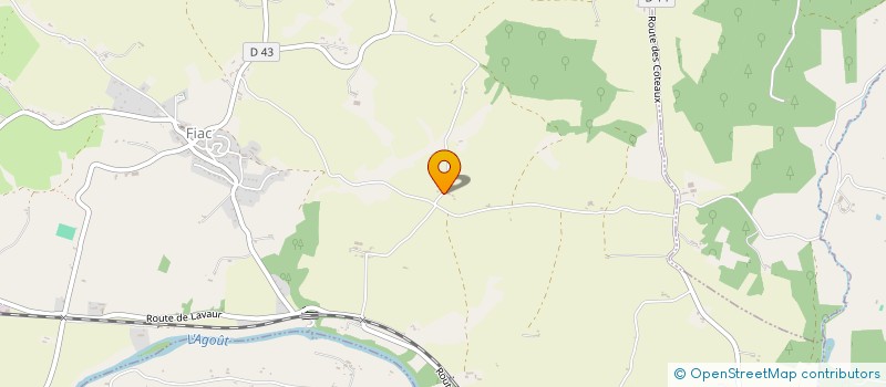 localisation de l'entreprise AUX SAVEURS D'ANNA  SAINT-GAUZENS