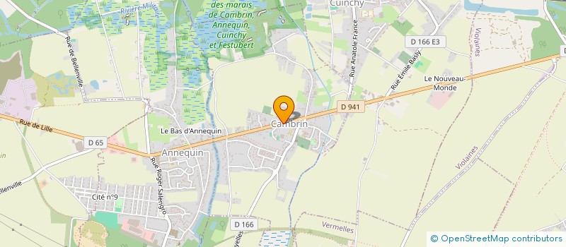 localisation de l'entreprise AUX SAVEURS D ANTAN  CAMBRIN