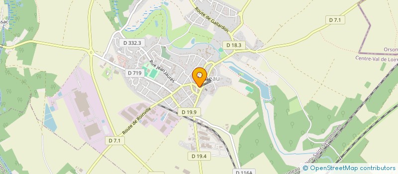 localisation de l'entreprise AUX SAVEURS D'AUNEAU à AUNEAU-BLEURY-SAINT-SYMPHORIEN