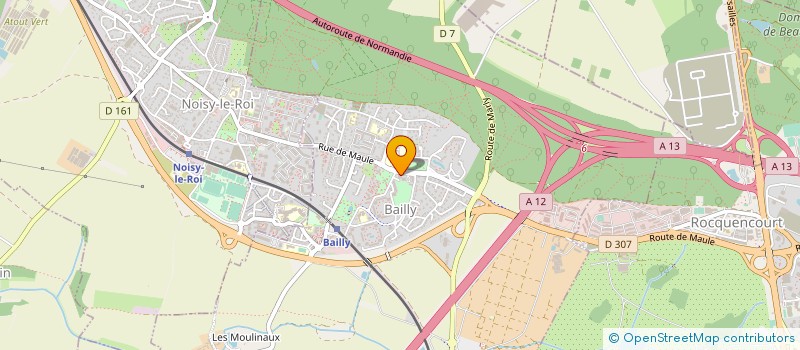 localisation de l'entreprise AUX SAVEURS DE BAILLY  BAILLY